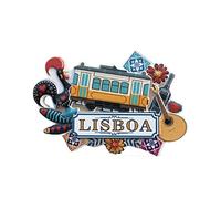 Lisbon Portugal 3D Refrigerator Fridge Magnet Tourist Souvenirs Handmade Resin Craft Magnetic Stickers Home Kitchen Decoration Travel Gift