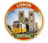 Lisbon Portugal Decorative Souvenir Fridge Magnet A0063