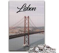 Lisbon Portugal Jigsaw Puzzles for Teenagers 2000 Jigsaws, for 14+ Train Your Brain And Your Hands Christmas Game Gifts 2000pcs(70x100cm)