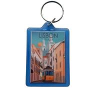 Lisbon Portugal Keyring Keychain handmade souvenir travel holidays city gift ideas