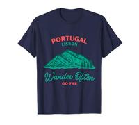 Lisbon Portugal Portugal Vacation Wander Often Go Far T-Shirt
