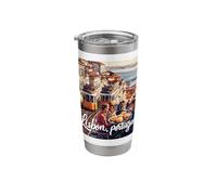 Lisbon Portugal Stainless Steel Insulated Tumbler