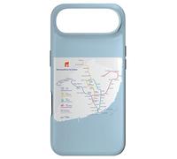 Lisbon Portugal Subway Train Railway - Souvenir Route Map Case for iPhone Air