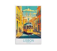 Lisbon Portugal Vintage Travel Posters Street 08x12inch(20x30cm) Wall Art Picture Print Canvas Art Poster Modern Family Bedroom Decor Posters