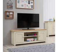 Lisbon TV Unit 2 Doors - Cream, Cream