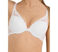 Lisca 20230-01 Women's Evelyn White Lace Padded Underwired Push Up Bra 34B