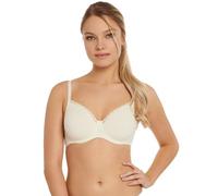 Lisca INES 20283-CE Women's Cream Cotton Padded Underwired Full Cup Bra 38B