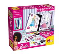 Lisciani - BARBIE Fashion School - Create Your Style - Learning game for children - With Magic Markers stencils and Stickers - Creative Play - Gift Idea for Girls - from 3 years old - Made in Italy