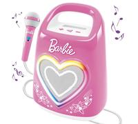 Lisciani - BARBIE Party Maker - Karaoke for Kids - Includes Microphone - Bluetoo