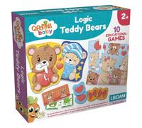Lisciani - Carotina Baby - Bears Educational Games for Toddlers - Ages 1+
