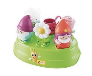 Lisciani - CAROTINA BABY Edu Shapes - Elves & Flowers - Educational games for babies from 10 months - Shapes and Colours toy for babies - with 6 characters - Logical development - Fine motor skills