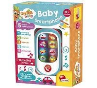 Lisciani Carotina Baby Electronic Baby Smartphone with 5 Teaching Functions, Kids Phone, Melodyjki, 1+