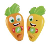 Lisciani - Carotina - Walkie Talkies for Children 3 to 6 Years - Toy Walkie Talkies with Flashlight Function - Communication up to 120 m - Indoor and Outdoor Play - Imagination and Fine Dexterity Game