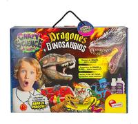 Lisciani Crazy Science Dinosaurs And Dragons Construction Game