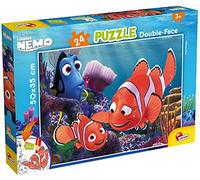 Lisciani - Disney Finding Nemo - DF Plus Jigsaw Puzzle 24 Pieces - 3+ Years | Double-Sided Children's Puzzle - Back to Colour with 4 Felt Tips - Assemble First, Colour After - Finished Size 50 x 35 cm