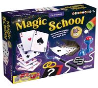 Lisciani - I’m a Genius Magic School - Magic Set for Children 7+ - 80+ Magic Tricks to Learn - Magic Accessories with Illustrated Manual - Educational Fine Motor Skills Game