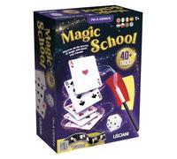 Lisciani - I'm a Genius Magic School - Magic Box with 40 Tricks - 7+ Years | Magic Set for Children - Svengali Cards, Dice and Wand - Illustrated Manual to Practise and Perform for an Audience