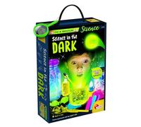 Lisciani - I'm a Genius Science - Laboratory of Darkness Kit - 8+ Years | Science Set - Experiments with Phosphorescence and Fluorescence - Glowing Effects Only Visible in the Dark - Manual