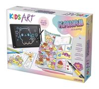 Lisciani - Kids Art Kawaii Academy - Drawing Kit for Children 7+ - Learn to Draw Kawaii Style - 12-Inch LCD Tablet and Fude Pen - Step-by-Step Guide with Illustration Book
