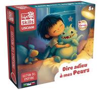 Lisciani - Life Skills - Farewell to My Fears - Board Game for Children from 5 Years - Learning to Manage Fears and Emotions - Playful Activities without Screen