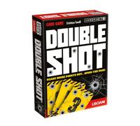 Lisciani - Ludoteca Double Shot Card Game for Children from 8 Years - Risk It All Without Forming Pairs to Win - 98 Cards - Speed, Cunning and Strategy