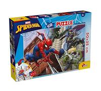 Lisciani - Marvel Spider-Man - Double-Sided Puzzle 108 Pieces - 5+ Years | 2 in 1 Children's Puzzle - Spider-Man in Action with Back to Colour - Eye for Detail and Memory - Sturdy Pieces to Assemble