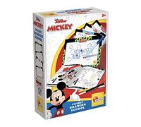 Lisciani - MICKEY POCKET DRAWING SCHOOL - Learn to Draw Kit for Kids - Includes 4 Erasable Mini-Whiteboards and Colored Pens - Promotes Creativity, Hand-Eye Coordination - Portable Art Kit for Travel