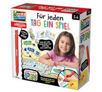 Lisciani Montessori Pen Educational Game Children from 3 to 6 Years Flashcards with Pen - Learn to Write Words Numbers Colours and Emotions - Logic and Vocabulary