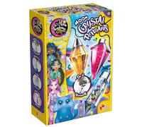 Lisciani - Moon Academy - Magical Pendants Creation Kit - 8+ Years | Jewellery Set - Crystal Pendants, Chains, Coloured Sand and Glitter Glue - Lip Gloss Base - Illustrated Manual Included
