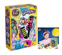 Lisciani - MOON ACADEMY - Moon Hairstyle - Hairstyling set for children aged 7 and over - Creative Hairstyling Kit - Birthday Gift Idea - Creative Hairstyling Game - 7 to 12 years old