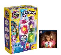 Lisciani - MOON ACADEMY - Moonlight Creations - Luminous Pots DIY Kit for Children aged 8 and up - Creative Gift Box - Manual Activity - Creative Leisure - Birthday Gift Idea