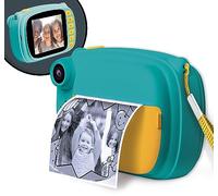 Lisciani - Print Cam - Instant Print Camera for Children - 5+ Years | Hi-Tech Camera - 4 Inch Colour Screen and Dual Camera for Selfies and Videos - Prints 180 Photos - Frames and Stickers