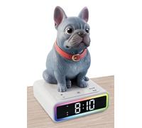 Lisciani - Rainy Days - French Bulldog LED Digital Alarm Clock for Kids