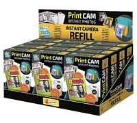 Lisciani - Refills for Hi-Tech Print CAM Instant Photos - For Instant Camera - Hi-Tech Educativo - 120 Photos - Film Paper Rolls - For Children from 5 years old