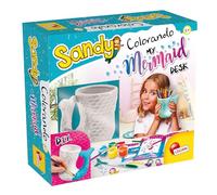 Lisciani - SANDY COLORANDO - My Mermaid Desk - Mermaid Desk Sandy Colorando - Workstation for Children - Underwater Creative Space - For Little Artists - From 4 Years and Upwards