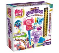 Lisciani - Slumi Science - Squish & Slime Pens - DIY Science Kit - Ages 7+ | Create 2 Squishy Pens - 8 DIY Science Activities - Slime Creations - Sensory Play - STEM Learning - Creative Fun for Kids