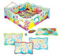 Lisciani Wooden Magnetic Fishing Set 32 Pieces Multicolor Kids