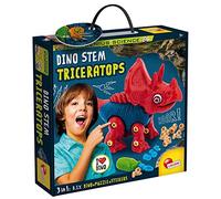 Liscianigiochi 92420 I'M at Genius Dino Stem Triceratops Do it Yourself Dino + Puzzles