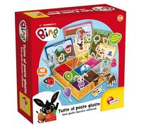 Liscianigiochi Bing - Montessori Pin Board - Sorting Game - 36+ Months - Multicoloured - Classic - Unisex - Cardboard - Pack of 1