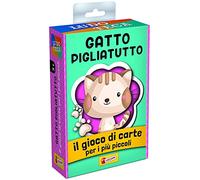 Liscianigiochi, Ludoteca 85774 The Cards for Children Cat Piglia Everything Board Game Multi-Coloured