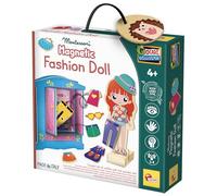 Liscianigiochi MONTESSORI WOOD MAGNETIC FASHION DOLL