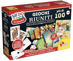 Liscianigiochi - Riuniti More than 100 Deluxe Box, Multicoloured, 68791