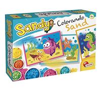 Liscianigiochi - SANDY COLORANDO - Colouring with Sand - Creative Sand Art Game - Fantasy and Manuality - Coloring Sheets and Coloured Sand - Sensory Development - For Children aged 4 and above