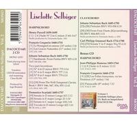 LISELOTTE SELBIGER PLAYS PURCELL, COUPERIN, BACH, SCARLATTI & RAMEAU NEW CD