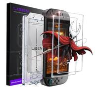 LISEN Auto-Alignment One-Step Install for Nintendo Switch 2 Screen Protector (ANTI-GLARE) [2025 Upgrade] Screen Protector Switch2 Tempered Glass Full Coverage Switch 2, 2 Pack [Hollow Knight SilkSong]