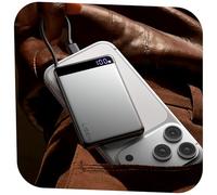 LISEN CCC Certified Power Bank with Built in Cable10000mAh,22.5W Slim Power Bank Fast Charging USB C Portable Charger Alloy Flight Approved PowerBank Christmas for Gifts for iPhone,Samsung,Xiaomi 17