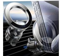 LISEN for MagSafe Car Mount [2 PACK] 360° Rotation Magnetic Phone Holder for Car, Hands Free iPhone Magnetic Car Mount