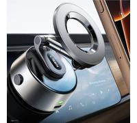 LISEN For Magsafe Car Mount with Electric Suction Cup - [Automatic Adsorption] [17+ kg Ultra Suction Power] 2025 Foldable Mobile Phone Holder Car Vacuum for iPhone 16 Pro Max 15 14 Black