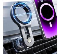 LISEN Mag Safedock Car Holder for iPhone17 Pro Max [Easily Install] Magsafe Car Mount Magsafe Phone Holder [Super Stable] Fit for iPhone 17 16 15 14 13 12 Pro/Max/Plus/Mini & MagSafe Case