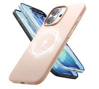 LISEN Magnetic Slim Fit for iPhone 16 Pro Max Case, Ultra-Thin 16 Pro Max Phone Case Compatible with MagSafe, Light Anti-Scratch Matte Hard PC 6.9 inch, Baby Pink